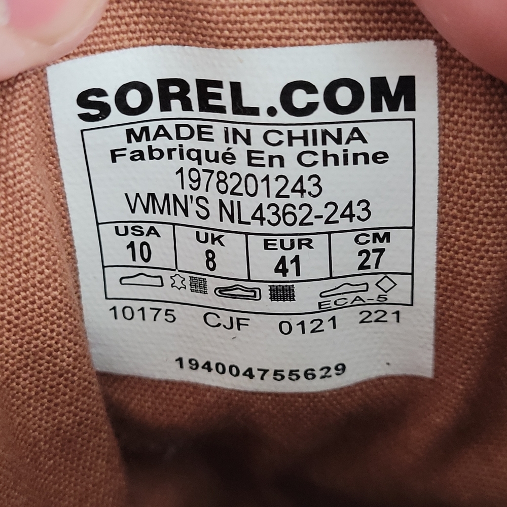 Sorel Joan of Arctic Wedge III Lexie Boots Womens 10 - Picture 9 of 9